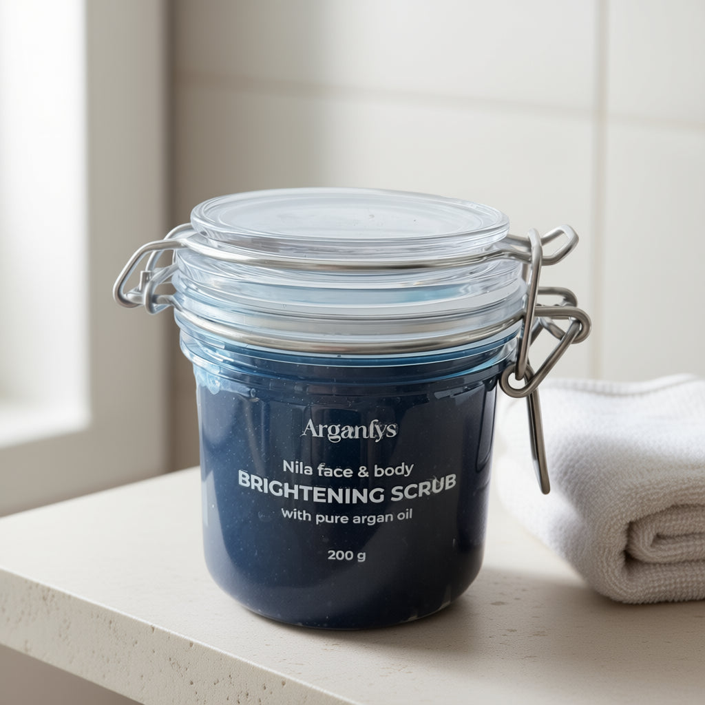 NILA & ARGAN BRIGHTENING SCRUB