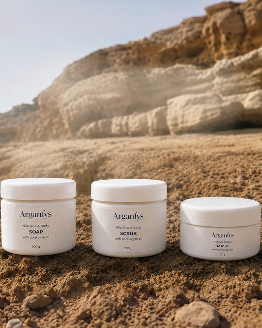 NILA & ARGAN BRIGHTENING BUNDLE – lifestyle